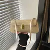 Bolso Tipo Baguette Trendy Estilo Francés Modelo Nuevo 2026 con Hebilla de Cierre, Bolso de Hombro Retro a la Moda, Elegante Bolso de Mano de un Solo Hombro
