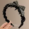 Faixa de Cabeça Floral Dentada Doce para Mulheres, Uso Diário ao Ar Livre, Faixa de Cabelo com Fita Superior de Caveira Alta, Prendedor de Cabelo Integrado, Acessório de Cabelo