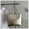 Bolso de Moda de Gran Capacidad para Mujer 2026 Nuevo Estilo Versión Coreana Texturizado Simple Color Sólido Bolso de Mano Versátil Bolso Tote para el Trabajo
