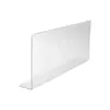 Tablero Divisor de Supermercado en Stock Tablero Divisor de Plástico Estante Producto Lámina de PVC Barrera de Clasificación de Mercancía para Tienda de Conveniencia