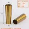 Perna Liga de Alumínio Pés de Móveis Capas de Pés Capas para Pés Pernas de Madeira Capas de Aço Inoxidável Dourado Cobre de Imitação Madeira Maciça Cadeira Estilo Chinês Novo