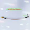 Cabo Conector RF SMA Macho para Fêmea Ms147 para Walkie-Talkie Motorola 533 Linha de Teste 316 Dupla Prata