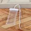 Bolsa de Celular Impermeável Transparente de PVC Tela Sensível ao Toque Flutuante com Airbag Natação Vedada Cobertura de Mergulho Cobertura Protetora Altamente Transparente
