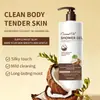 Venta Directa de Fábrica de la Serie Completa de Cuidado con Aceite de Coco en Inglés, Champú de Aceite de Coco, Gel de Ducha y Set de Cuidado del Cabello
