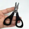 Tesoura de pesca para exterior multiuso para cortar linha Dyneema PE carbono, linha de pesca de nylon, folha de chumbo e abrir argolas para iscas de pesca