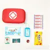 Kit de Primeros Auxilios de 18 Piezas Equipo de Supervivencia para Exteriores Kit Portátil de Emergencia para Coche de Viaje Familiar Tratamiento de Heridas
