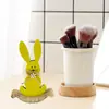 Venta al por mayor del fabricante Decoración de Pascua Conejito Lindo Artesanías de Madera Adornos Tablero de Densidad Contrachapado de Madera Adornos