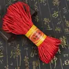 Não. 5 20m DIY Nó Chinês Trançado à Mão Fio Fio Coreano Pulseira Colar Corda Trançada Resistente ao Desgaste Grosso 2,5mm