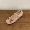 Sapatos Mary Jane Peludos Estilo Chanel para Mulheres 2025 Novos Sapatos de Lã Slip-On com Laço Aumentadores de Altura