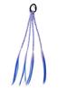 Venta caliente europea y americana Amazon transfronterizo anillo para el pelo de trenza retorcida simulación peluca de niña color degradado trenza accesorios para el cabello de vanguardia
