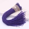 Bobina Trançada Pura Feita à Mão Multicor Trançada Cor Clara Fio Dourado Argola de Puxar DIY Colar Cordão Acessórios Argola de Puxar Argola de Puxar Falsa