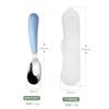 Cuchara lingote infantil de acero inoxidable de venta caliente profundizando cuchara suplemento alimenticio para bebé cuchara de entrenamiento para bebé vajilla portátil para exteriores