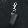 Ainwos Transfronterizo Nuevo Simple Cuero Encendedor Estuche de Cuero Cubierta Protectora Colgante para Hombres y Mujeres Llavero Accesorios