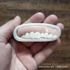 Molde de Silicone para Velas de Halloween em Formato de Coração e Cérebro Humano, Molde de Silicone para Fondant, Chocolate, Biscoito, Bolo