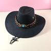 Sombrero vaquero occidental de Amazon, estilo retro británico, ideal para fiestas callejeras, para hombres y mujeres.