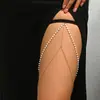 YUE Cadena de Pierna Europea Joyería Cadena de Pierna de Cadena Blanca de Perlas Sintéticas Sexy Ventas Directas de Fábrica H0077