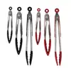 En Stock Clip de silicona para alimentos de 7 pulgadas 9 pulgadas 12 pulgadas Clip de cocina de 3 piezas Clip para alimentos Clip para barbacoa Clip para bistec