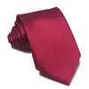 Conjunto de Gravata Masculina de 8cm Amarrada à Mão com Lenço de Bolso Liso Quadrado Pequeno, Terno de Uma Cor, Traje Formal de Negócios