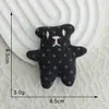 Pendente de Coelho em Tecido Estilo Coreano Chaveiro DIY Boneca Acessórios Pingente de Bolsa Loja Artesanal Alça para Pendurar Boneca Adesiva