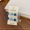 Pinza para el pelo coreana Ins nueva, redonda, con cuentas rojas y pedrería, flor transparente, dulce y a la moda, pinza para flequillo, pinza lateral, accesorios para el cabello