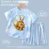 Plantas vs.. Ropa de Rey Mono de Zombies 2 para Niños y Niñas, Camiseta de Manga Corta, Ropa de Secado Rápido para Niños, Conjunto de 2 Piezas de Seda Helada