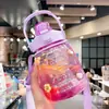 Taza Térmica de Gran Capacidad y Alta Calidad, Resistente a Altas Temperaturas, Taza con Popote para Niños, Nueva Taza de Verano 2026, Taza de Vientre Grande