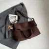 Bolsa de Gran Capacidad para Mujer 2025 Nuevo Verano Moda Retro Estilo Bandolera Cruzada Bolso Tote para el Trabajo y el Viaje