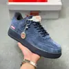 Modelo de Colaboración Putian Shoes Air Zapatos para Hombre, Zapatos para Mujer, Zapatos de Pareja, Tenis Air Force One Año del Caballo, Tenis Casuales, Blanco y Negro