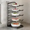 Prateleira de Preparo de Alimentos para Cozinha Bancada Multicamadas Prato para Acompanhamentos Artefato Doméstico para Preparo de Refeições Prateleira Multiuso para Armazenamento de Pratos