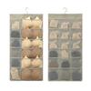 Bolsa Colgante para Almacenamiento de Ropa Interior Organizador de Calcetines y Ropa Interior para Armario Bolsa de Almacenamiento de Doble Cara de Tela Oxford Montada en la Pared Bolsa para Almacenamiento de Brasieres