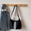 Bolsa de Tela Oxford de Gran Capacidad para Mujer Ins Primavera Nueva Moda Bolso de Axila Bolso Cruzado Casual Bolso de Mano