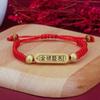El examen de ingreso a la preparatoria ganará el título de ser no. 1 pulsera los estudiantes desembarcarán en el examen para bendecir la cuerda roja cada examen pasará la cuerda de mano regalo
