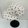 Sombrero Retro de Lunares de Nicho 2026 Ecuestre para Mujer, Moda Coreana, Sombrilla Artística, Adelgazante Facial, Sombrero de Artista Versátil