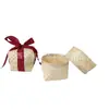 Caja de Dulces para Boda, Cesta de Bambú, Caja Pequeña de Bambú para Guardar Snacks, Caja de Empaque para Regalo, Empaque para Té