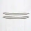 Adequado para Porsche 26 Panamera Entrada de Ar do Para-choque Dianteiro Tampa de Buzina à Prova de Poeira Acessórios Automotivos de Aço Inoxidável