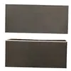 Caja de Regalo Cuadrada con Tapa y Base en Stock, Hecha de Papel Especial con Estampado Dorado, Caja de Empaque Negra, Caja de Empaque para Souvenirs, Caja de Regalo para Negocios