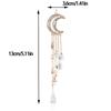 Moda transfronteiriça europeia e americana Diamante Lua Tassel Metal Hairpin Retro Water Drop Pingente Clipe Lateral Acessórios de cabelo Hairpin