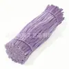 Palitos Retorcidos de Colores Tallos de Chenilla Macarrón Materiales para Ramo DIY Infantil Manualidad de Jardín de Infancia Tiras de Felpa Venta al por Mayor en Stock