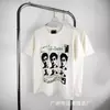 Hesito os Ricos Segunda Geração Bonitos High Street Erd Manga Curta Atacado Transfronteiriço Soltos Casuais Tops Camisetas para Homens e Mulheres Verão