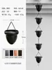 Nueva Cadena de Lluvia Estilo Chino de Cobre para Patio de Villa, Jap