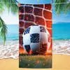 Toalha de Praia Modelo Novo 2026 da Copa do Mundo de Futebol dos Estados Unidos, Canadá e México, Toalha de Banho de Praia de Microfibra, Toalha Estampada de Secagem Rápida