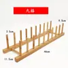 Estante de Madera para Tazones, Escurridor de Platos, Soporte de Cerámica para Pasteles de Té y CD, Portavasos de Hilo de Seda, Micrófono, Soporte de Hebilla de Seguridad para Azulejos de Cerámica, Paleta de Colores