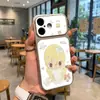 Adecuado para Apple para Transformar Instantáneamente en 18Promax Caricatura Ventana Grande Xiaoyu Funda para iPhone con Carcasa de Corning Suave y Dura Personalización UV