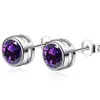 Brincos Criativos Redondos de Diamante Mais Vendidos da Kawei, Brincos Modernos e Fashion para Homens e Mulheres, Estilo Coreano, Simples Venda Direta da Fábrica