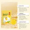 Tabletas Limpiadoras de Esencia de Cúrcuma Hoygi Limpieza Suave Cuidado Facial Hidratación de la Piel Control de Grasa Limpieza Refrescante