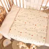 Manta de Gasa Pura de Algodón para Bebé, Manta para Siesta de Bebé con Dibujos Animados, Suave y Absorbente, Ropa de Cama Multifuncional para Niños
