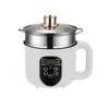 Olla Arrocera Inteligente Multifuncional Olla Eléctrica de Cocina Doméstica Mini Wok Eléctrico Olla Eléctrica de Cocina Todo en Uno Dormitorio