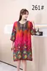 Roupas Femininas Estilo Tailandês do Sudeste Asiático Saia Feminina de Verão Linha A Algodão Seda Floral Estilo Étnico Saia Retro Confortável Casual
