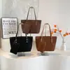 Bolsa Tote de Ombro Único Grande Capacidade Versátil Moda Estampada de Leopardo Simples e Estilosa Nova Primavera 2026