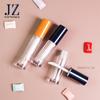 Jinze encomenda tubo redondo de esmalte labial tubo de brilho labial tubo de corretivo 4,5ml/6,5ml material de embalagem de plástico